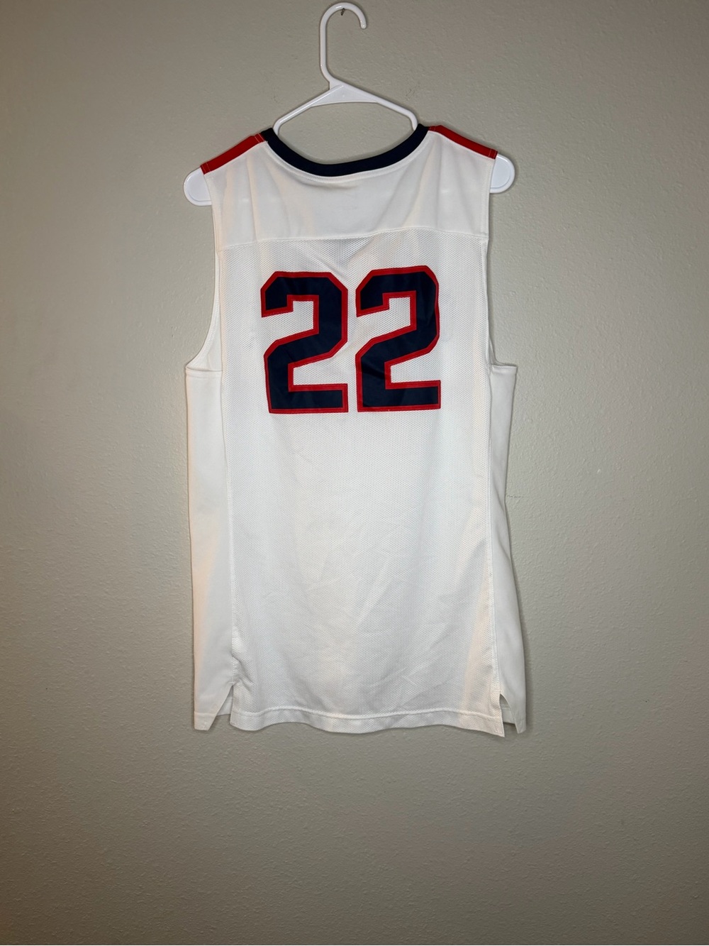 Nike Gonzaga Bulldogs #22 Basketball Jersey White Men’s Large Stitched FA16 - Picture 3 of 7